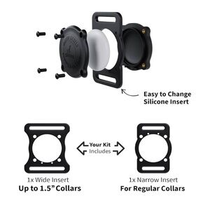 Dog Collar AirTag holder with waterproof cover